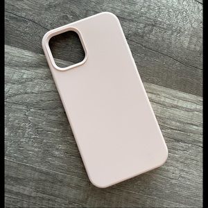 Soft pink phone case for iPhone 12 Pro